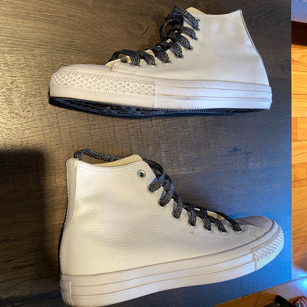 Leather Converse Chuck Taylor All Star High Tops